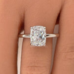 Load image into Gallery viewer, 2.50 Elongated Cushion Cut Moissanite Engagement Ring
