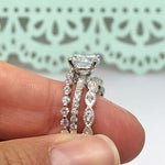 Load image into Gallery viewer, 2.00ct Art Deco Engagement Ring Set
