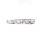 Load image into Gallery viewer, 14k Infinity Moissanite Band
