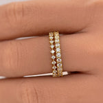 Load image into Gallery viewer, Diamond Eternity Band, Wedding Band
