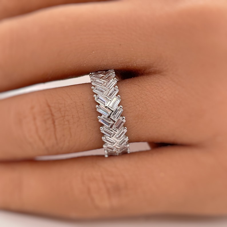 Baguette Diamond Eternity Band