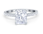 Load image into Gallery viewer, 2.50ct Radiant Cut Engagement Ring
