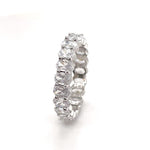 Load image into Gallery viewer, Oval Eternity Band, Oval Wedding Band
