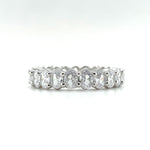 Load image into Gallery viewer, Oval Eternity Band, Oval Wedding Band
