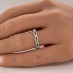 Load image into Gallery viewer, Infinity Diamond Band
