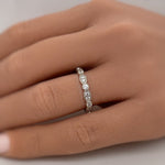 Load image into Gallery viewer, Art Deco Sterling Silver Wedding Band
