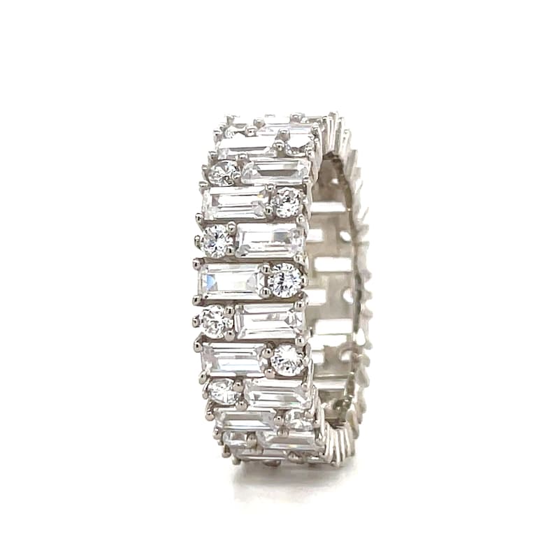 Baguette Diamond Band