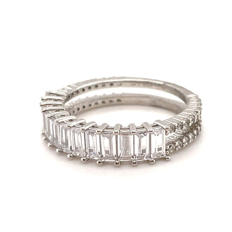 Baguette Diamond Band