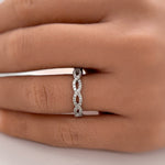 Load image into Gallery viewer, Infinity Diamond Band
