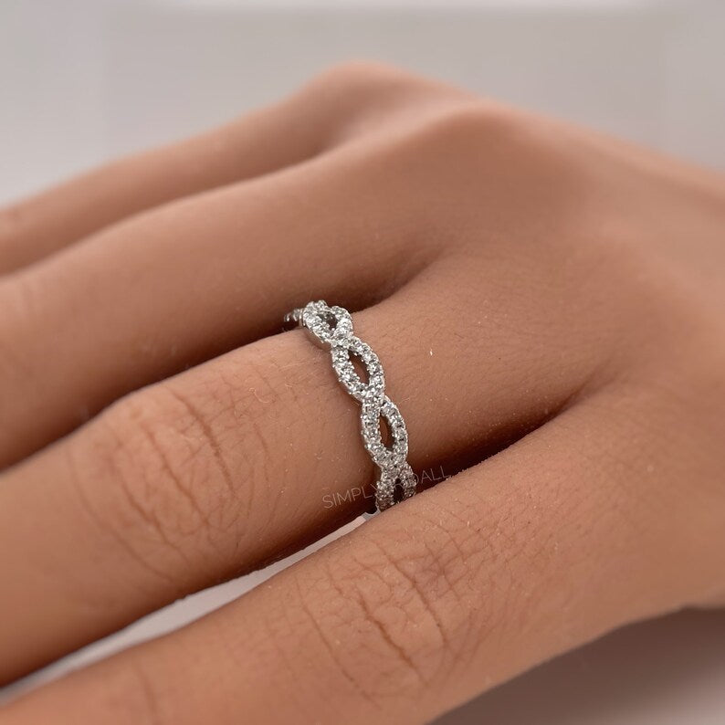 Infinity Diamond Band